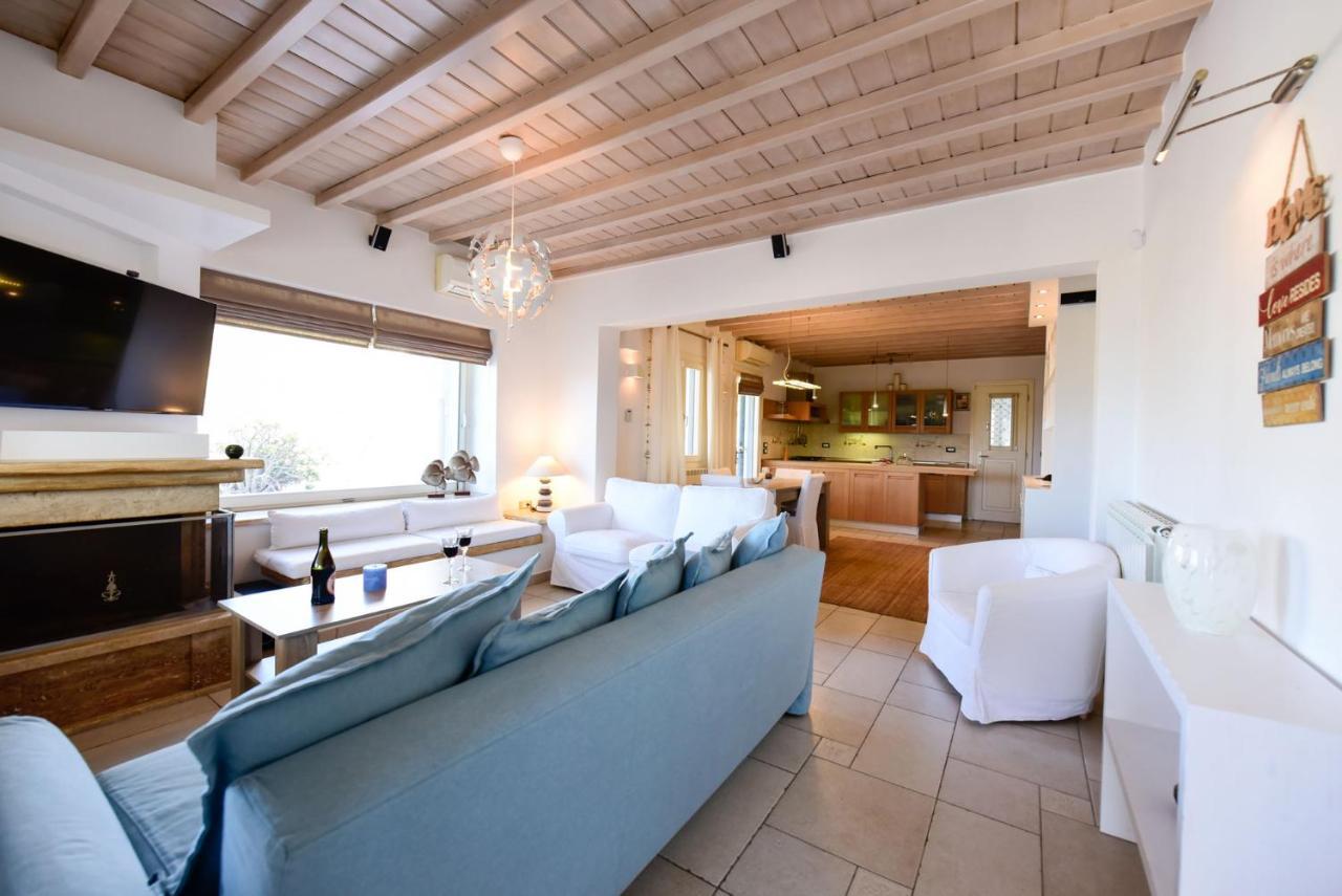 Ftelia Beach Paradise - Villa Irina'S Oasis Exteriér fotografie